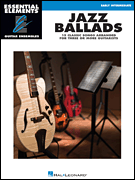 Essential Elements Jazz Ballads Guitar and Fretted sheet music cover